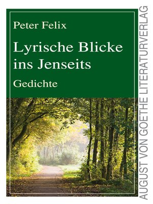 cover image of Lyrische Blicke ins Jenseits